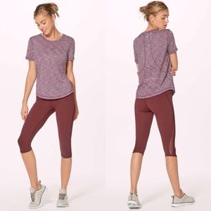 Lululemon Long Distance Short Sleeve